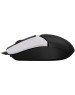 A4TECH Мышь Fstyler FM12S Panda белый/черный оптическая 1200dpi silent USB 3but