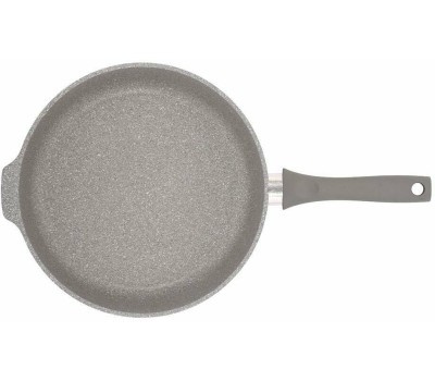 Сковорода KUKMARA Смс283а а/пр литая 28см съемн/руч Светлый мрамор