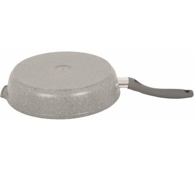 Сковорода KUKMARA Смс283а а/пр литая 28см съемн/руч Светлый мрамор