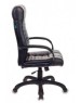 Кресло компьютерное БЮРОКРАТ Кресло руководителя KB-10 черный эко.кожа крестов. пластик