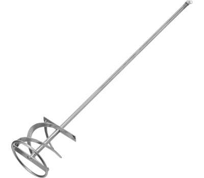 Миксер строительный DENZEL Миксер для красок и штукатурных смесей, 100 х 600 мм, оцинкованный, хвостовик SDS Plus 848837