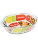 Форма APPETITE PLH19 стекл овал 34х25х8,5см/3,5л глубокая с руч
