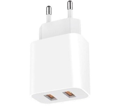 GOPOWER Зарядное устройство 2USB 2.4A 12W 00-00018570 WHITE