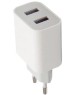 GOPOWER Зарядное устройство 2USB 2.4A 12W 00-00018570 WHITE