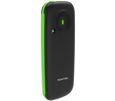 Телефон мобильный FONTEL SP280 черно-зеленый