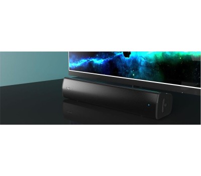 Саундбар CREATIVE Колонки Bluetooth Stage Air V2, 2.0, черный [51mf8395aa000]