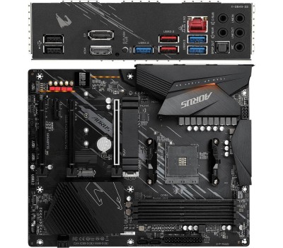 Материнская плата GIGABYTE Материнская плата B550 AORUS ELITE AX V2, Socket AM4, AMD B550, ATX, Ret