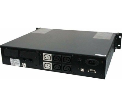 PowerCom King Pro RM KIN-600AP (1U) ИБП {Line-Interactive, 600VA/360W, Rack, 5х С13, Serial+USB} (1152586)