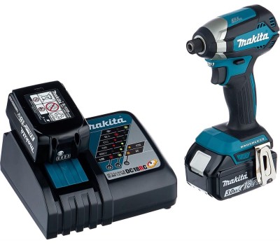 MAKITA Ударный шуруповерт DTD153RFE, 3Ач, с двумя аккумуляторами