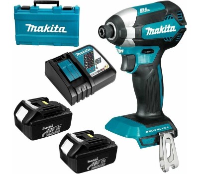 MAKITA Ударный шуруповерт DTD153RFE, 3Ач, с двумя аккумуляторами