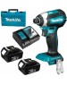 MAKITA Ударный шуруповерт DTD153RFE, 3Ач, с двумя аккумуляторами