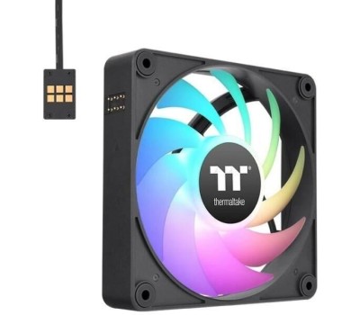 THERMALTAKE Вентилятор CT140 EX Sync Reverse, 3шт, 140мм, 4-pin, 1800об/мин, 32.8 дБ, ARGB, черный, Ret [cl-f193-pl14sw-a]