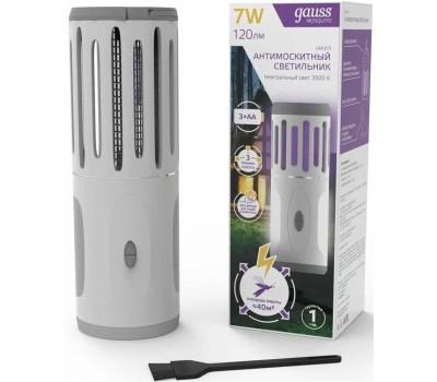 GAUSS Лампа антимоскитная Mosquito 7Вт белый (GMQ03)
