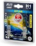 Лампа галогенная AVS Галогенная лампа /ATLAS ANTI-FOG/желтый H1.24V.70W.блистер 2шт