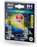Лампа галогенная AVS Галогенная лампа /ATLAS ANTI-FOG/желтый H1.24V.70W.блистер 2шт