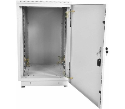 Электроника / Телекоммуникационные шкафы ЦМО Шкаф коммутационный ШТК-М-18.6.6-3ААА напольный, металлическая передняя дверь, 18U, 600x960x600 мм