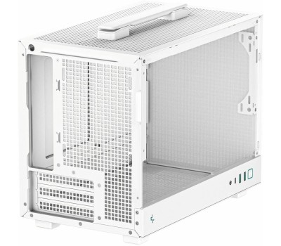 Корпус для ПК DEEPCOOL Корпус miniITX CH160, Mini-Tower, без БП, белый [r-ch160-whngi0-g-1]