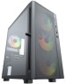Корпус для ПК ACD Корпус Citadel 104 (AH-TC4GA-0000) 3403 with USB3.0*1+USB2.0*2+HD audio,3*12cm F1 ARGB fans at front(Slave fans) ,1*12cm F1 ARGB fan at rear (Master fan)
