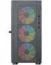 Корпус для ПК ACD Корпус Citadel 104 (AH-TC4GA-0000) 3403 with USB3.0*1+USB2.0*2+HD audio,3*12cm F1 ARGB fans at front(Slave fans) ,1*12cm F1 ARGB fan at rear (Master fan)