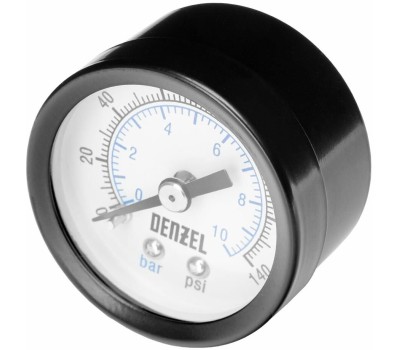 DENZEL Воздушный манометр G10, 40 мм, 1/8