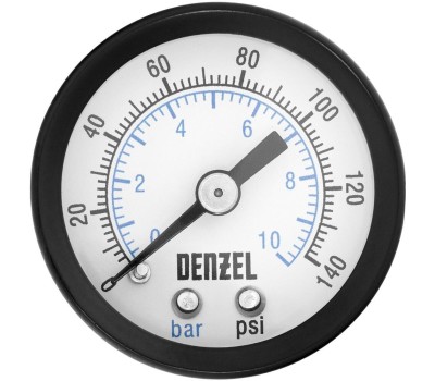 DENZEL Воздушный манометр G10, 40 мм, 1/8