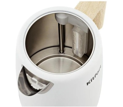 Чайник электрический KITFORT Чайник электрический КТ-6794, 1.7л, нержавеющая сталь/пластик