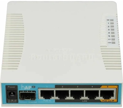 MIKROTIK Wi-Fi маршрутизатор 300MBPS 5P 1000M RB962UIGS-5HACT2HNT