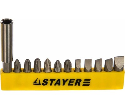 Набор бит STAYER MASTER 2609-H12_z01 12предметов
