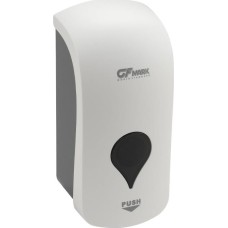 Дозатор для дезинфекции GFMARK 657 Дозатор для дезинфекции, пластик АБС, Белый Комбинированный, большой, с глазком, 1000 мл, ДхГхВ(117х117х245)