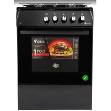 Газовая плита IDEAL G 115 ГК черный