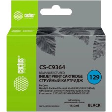 Картридж CACTUS Картридж CS-C9364, №129, черный / CS-C9364
