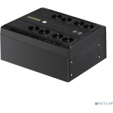 Exegate EX293855RUS ИБП ExeGate NEO NNB-1000.LED.AVR.8SH.CH <1000VA/650W, LED, AVR, 8*Schuko, 4*USB-порта для зарядки, Black>