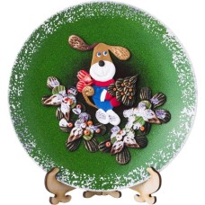 Тарелка декоративная LEFARD ТАРЕЛКА ДЕКОРАТИВНАЯ ДИАМЕТР=20 СМ. БЕЗ УПАКОВКИ (КОР=12ШТ 135-5058