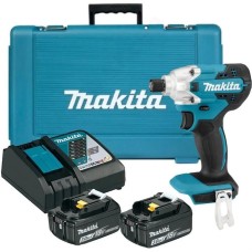 MAKITA Ударный шуруповерт DTD156RFE, 3Ач, с двумя аккумуляторами