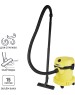 Пылесос KARCHER Строительный пылесос WD 2 V-15/4/18 1000Вт (уборка: сухая/влажная) желтый