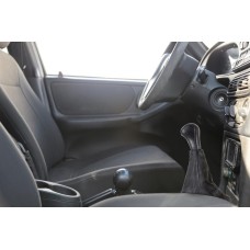 Ручки AZARD Ручка КПП Chevrolet Niva Рамка М. кожа в бл./черн/