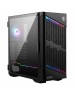 Корпус для ПК MSI Корпус MPG VELOX 100P AIRFLOW 2xUSB 3.0, 1xType C, 1x120mm ARGB Fan, 3x120mm Black Fan, ARGB Control Board, Tempered Glass Window, Plastic Mesh, Brown box (829292)