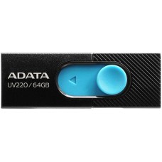 USB накопитель ADATA USB накопитель 64GB USB2.0 AUV220-64G-RBKBL Black/blue