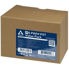 ARCTIC COOLING Вентилятор корпусной P8 PWM PST Value Pack (Black/Black) - retail (ACFAN00154A) (702072)