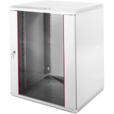 ЦМО Шкаф коммутационный ШРН-ЭКОНОМ (ШРН-Э-18.650) настенный 18U 600x650мм пер.дв.стекл 65кг серый 600мм 31.8кг 180град. 930мм