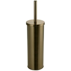 САНАКС - Ёрш для унитаза, напольный, под БРОНЗУ, круглый, из нержавеющей стали 307-B