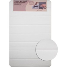 САНАКС - Коврик в ванную ПАМЯТЬ с эффектом восстановления одинарный БЕЛЫЙ 50 х 80 см 00430