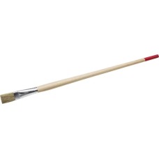 STAYER UNIVERSAL, 20 мм, светлая натуральная щетина, деревянная ручка, все виды ЛКМ, плоская тонкая кисть (0124-18)