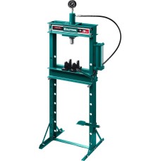 KRAFTOOL PMP-20, 20 т, гидравлический пресс с гидронасосом и манометром (43472-20)