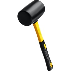 STAYER 680 г, чёрная, резиновая киянка, Professional (2054-75)