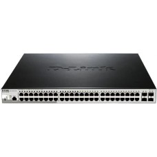 D-LINK Коммутатор DGS-1210-52P/ME DGS-1210-52P/ME/B1A 48x1Гбит/с 4SFP 24PoE 193W управляемый
