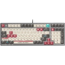 A4TECH Клавиатура S98 Pixels механическая серый/бежевый USB for gamer LED (S98) кабель 1.8м