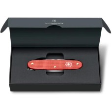 VICTORINOX Нож перочинный Pioneer X Alox LE 2025 Stone Red (0.8231.L25) 93мм 9функц. красный подар.коробка
