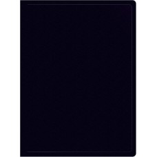 SILWERHOF Папка с 30 прозр.вклад. SE-V30BLK A4 пластик 0.5мм черный