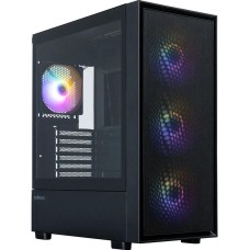 ZALMAN Корпус ATX S6, Midi-Tower, без БП, черный [s6 black]